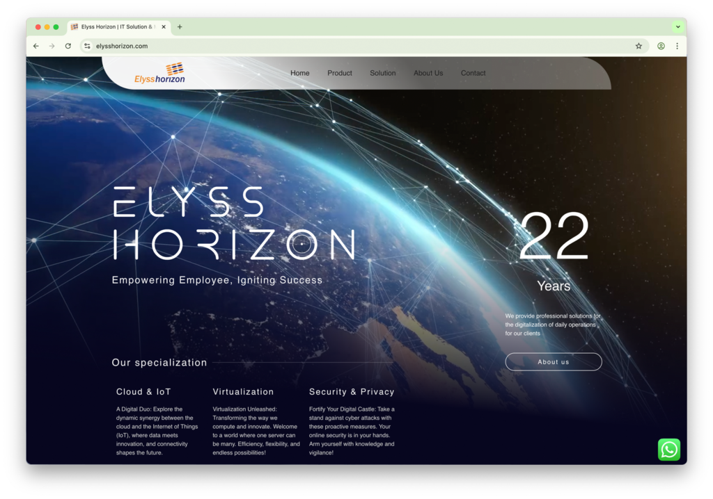 elyss horizon website